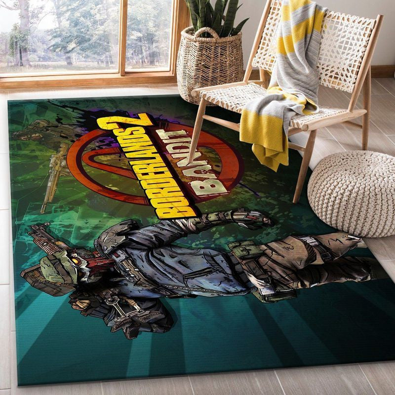 Borderlands Bandt Gaming Teppich, Teppiche - Outdoor Teppich, Teppich Wohnzimmer, Küchenteppich, Kinderzimmer, Modern
