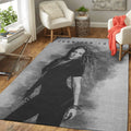 Jennifer Lopez Music Monochrome Art Teppich, Teppiche - Outdoor Teppich, Teppich Wohnzimmer, Küchenteppich, Kinderzimmer, Modern