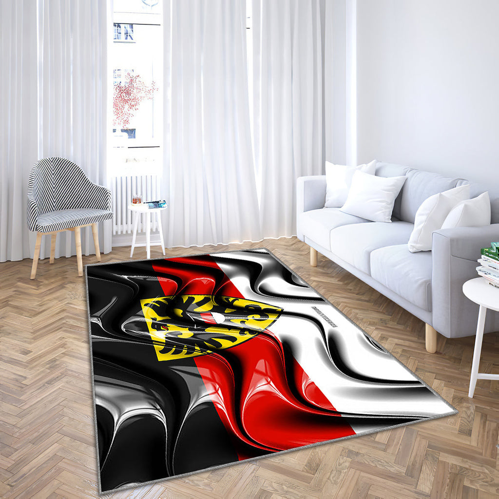 Reutlingen Flag Cities Of Germany Teppich, Teppiche - Europa Outdoor Teppich, Teppich Wohnzimmer, Küchenteppich, Kinderzimmer, Modern
