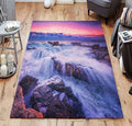 Bulgaria Sunrises And Sunsets Coast Stones Waves Teppich, Teppiche - Outdoor Teppich, Teppich Wohnzimmer, Küchenteppich, Kinderzimmer, Modern