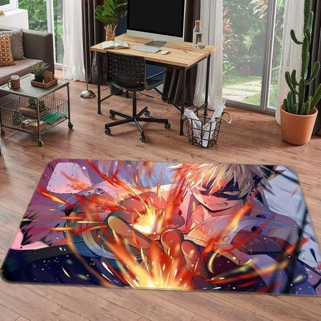 My Hero Academia Anime 7 Teppich, Teppiche - Outdoor Teppich, Teppich Wohnzimmer, Küchenteppich, Kinderzimmer, Modern