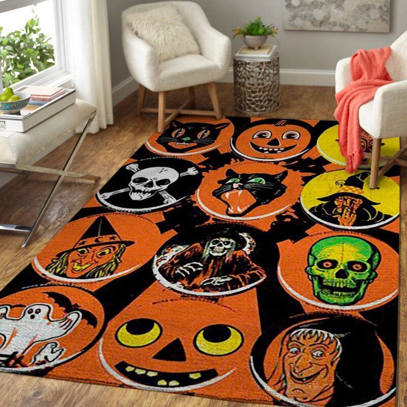 Halloween Limited Edition Teppich, Teppiche - Outdoor Teppich, Teppich Wohnzimmer, Küchenteppich, Kinderzimmer, Modern