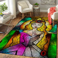 Disney Princess Aurora Sleeping Beauty 1 Teppich, Teppiche - Outdoor Teppich, Teppich Wohnzimmer, Küchenteppich, Kinderzimmer, Modern