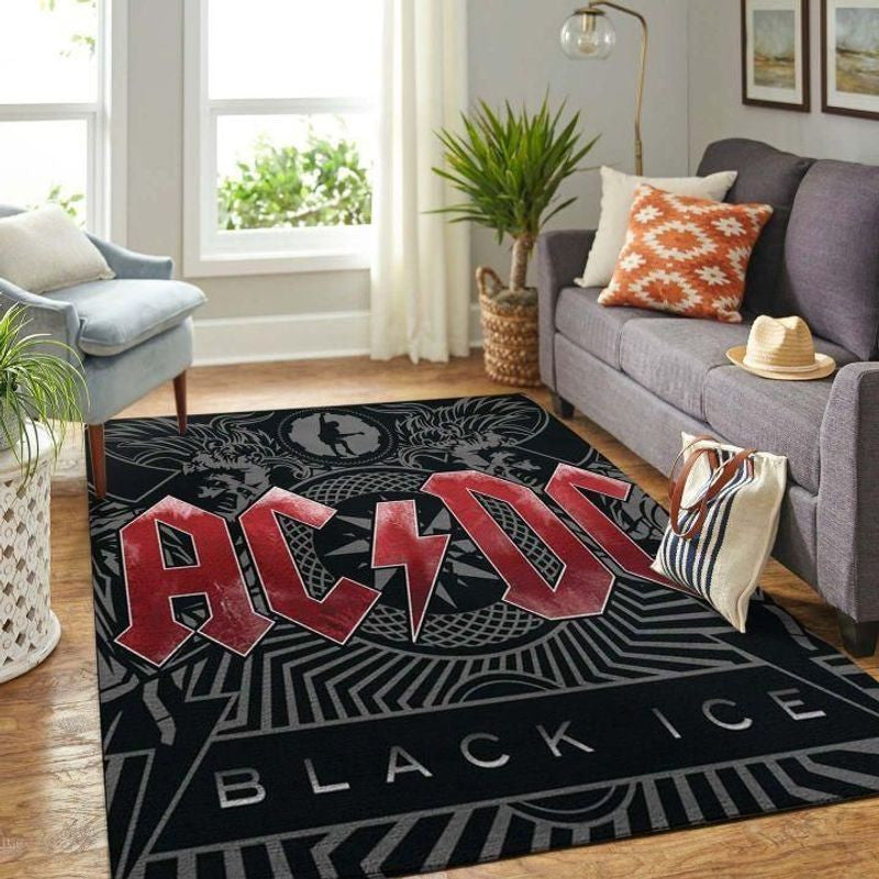 Acdc Hard Rock Band Teppich, Teppiche - Outdoor Teppich, Teppich Wohnzimmer, Küchenteppich, Kinderzimmer, Modern