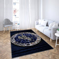 Millwall Teppich, Teppiche - Verbranntes Logo Outdoor Teppich, Teppich Wohnzimmer, Küchenteppich, Kinderzimmer, Modern