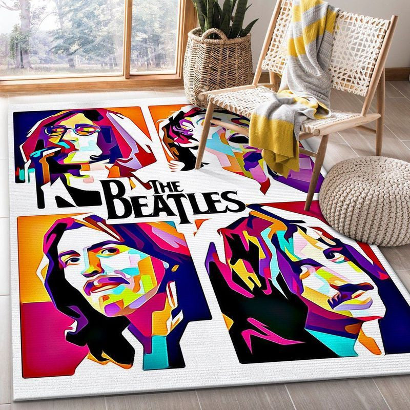 Let It Be The Beatles 2 Teppich, Teppiche - Outdoor Teppich, Teppich Wohnzimmer, Küchenteppich, Kinderzimmer, Modern