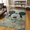 Mickey Disney 25 Teppich, Teppiche - Outdoor Teppich, Teppich Wohnzimmer, Küchenteppich, Kinderzimmer, Modern