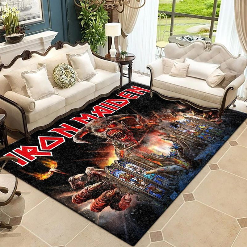 Iron Maiden 10 Teppich, Teppiche - Outdoor Teppich, Teppich Wohnzimmer, Küchenteppich, Kinderzimmer, Modern