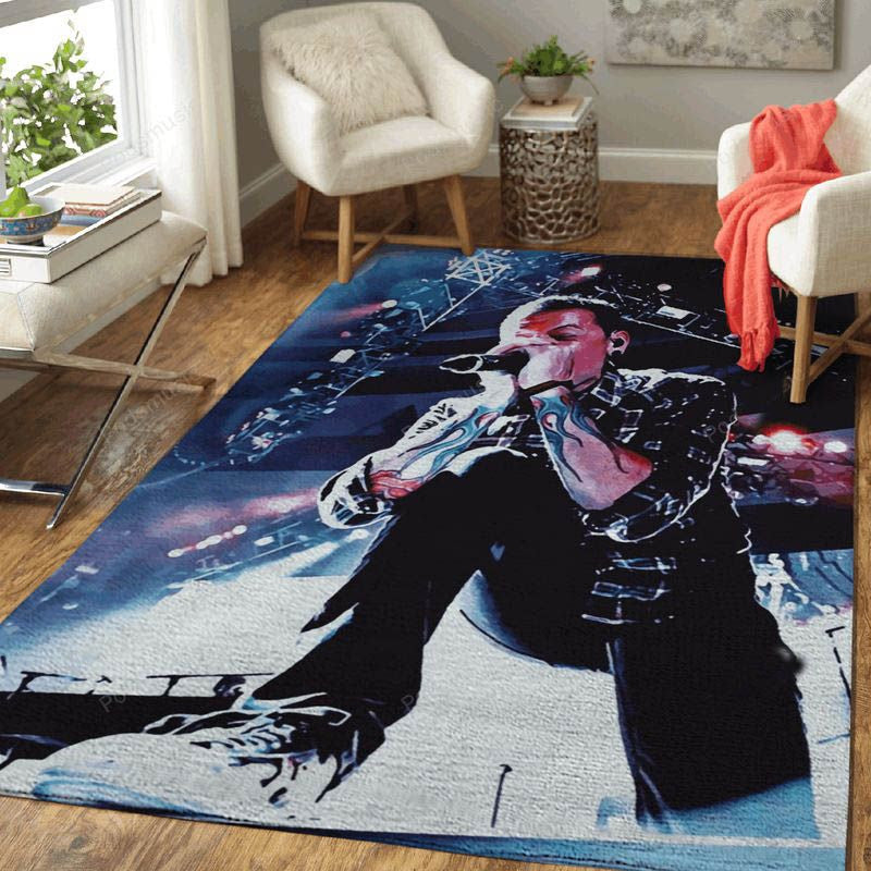 Linkin Park 333 Music Art Teppich, Teppiche - Outdoor Teppich, Teppich Wohnzimmer, Küchenteppich, Kinderzimmer, Modern