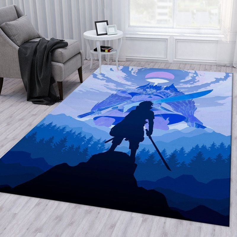 Naruto Shippuuden Sasuke Uchiha Susano Anime Teppich, Teppiche - Outdoor Teppich, Teppich Wohnzimmer, Küchenteppich, Kinderzimmer, Modern