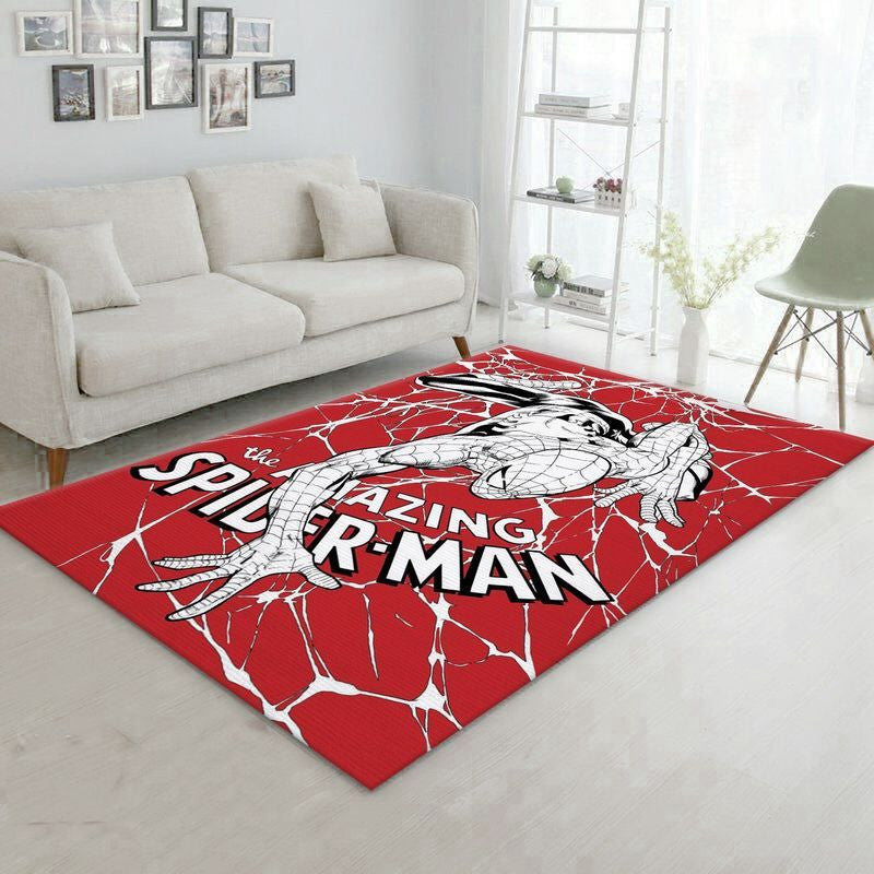 Amazing Spider Man Teppich, Teppiche - Outdoor Teppich, Teppich Wohnzimmer, Küchenteppich, Kinderzimmer, Modern
