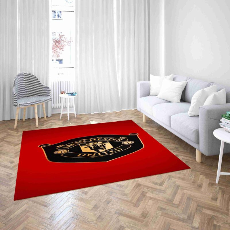 Manchester United Fußballverein Wir Lieben Dich E Teppich, Teppiche - Outdoor Teppich, Teppich Wohnzimmer, Küchenteppich, Kinderzimmer, Modern