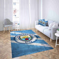 Manchester City Fußballverein Alte Version E Teppich, Teppiche - Outdoor Teppich, Teppich Wohnzimmer, Küchenteppich, Kinderzimmer, Modern