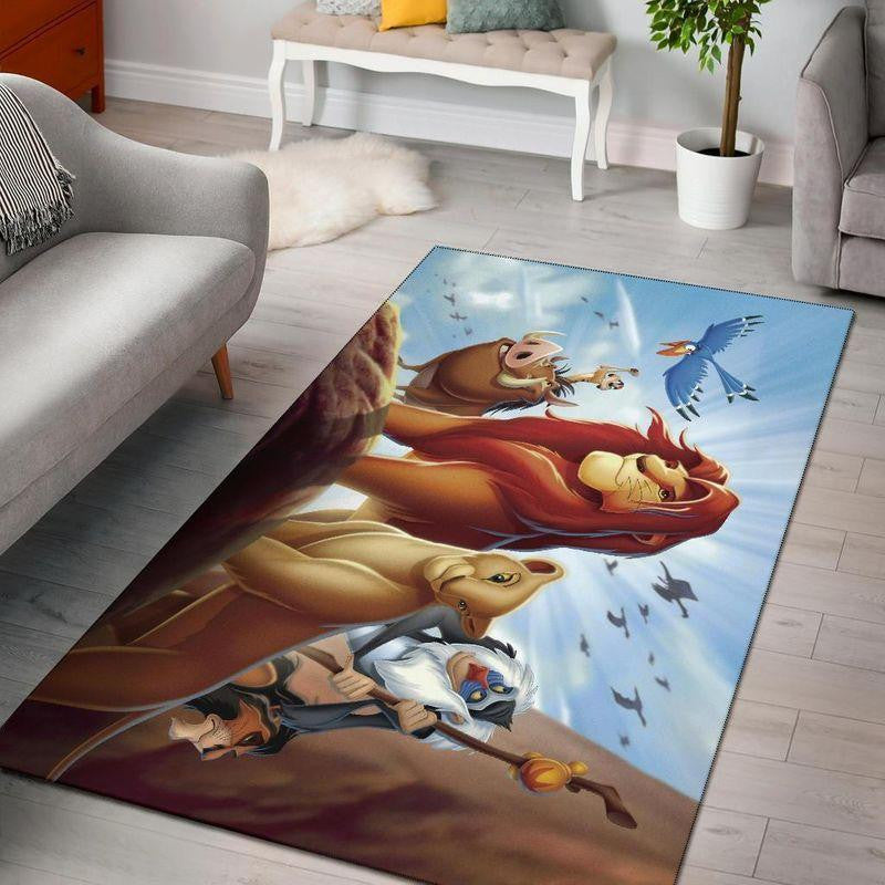 Disney Lion King Teppich, Teppiche - Outdoor Teppich, Teppich Wohnzimmer, Küchenteppich, Kinderzimmer, Modern