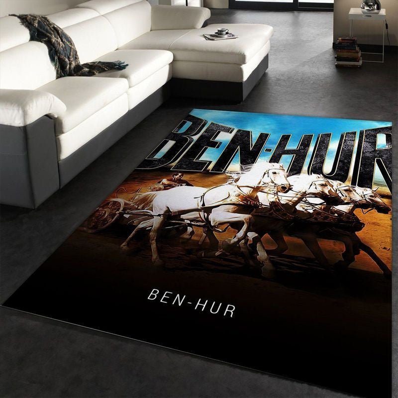 Ben Hur 1959 Teppich, Teppiche - Outdoor Teppich, Teppich Wohnzimmer, Küchenteppich, Kinderzimmer, Modern