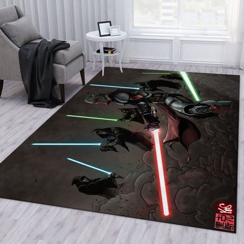 Mandalorian Star Wars 6 Teppich, Teppiche - Outdoor Teppich, Teppich Wohnzimmer, Küchenteppich, Kinderzimmer, Modern
