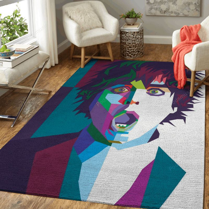 Billy Joe Armstrong Green Day Music Art Teppich, Teppiche - Outdoor Teppich, Teppich Wohnzimmer, Küchenteppich, Kinderzimmer, Modern