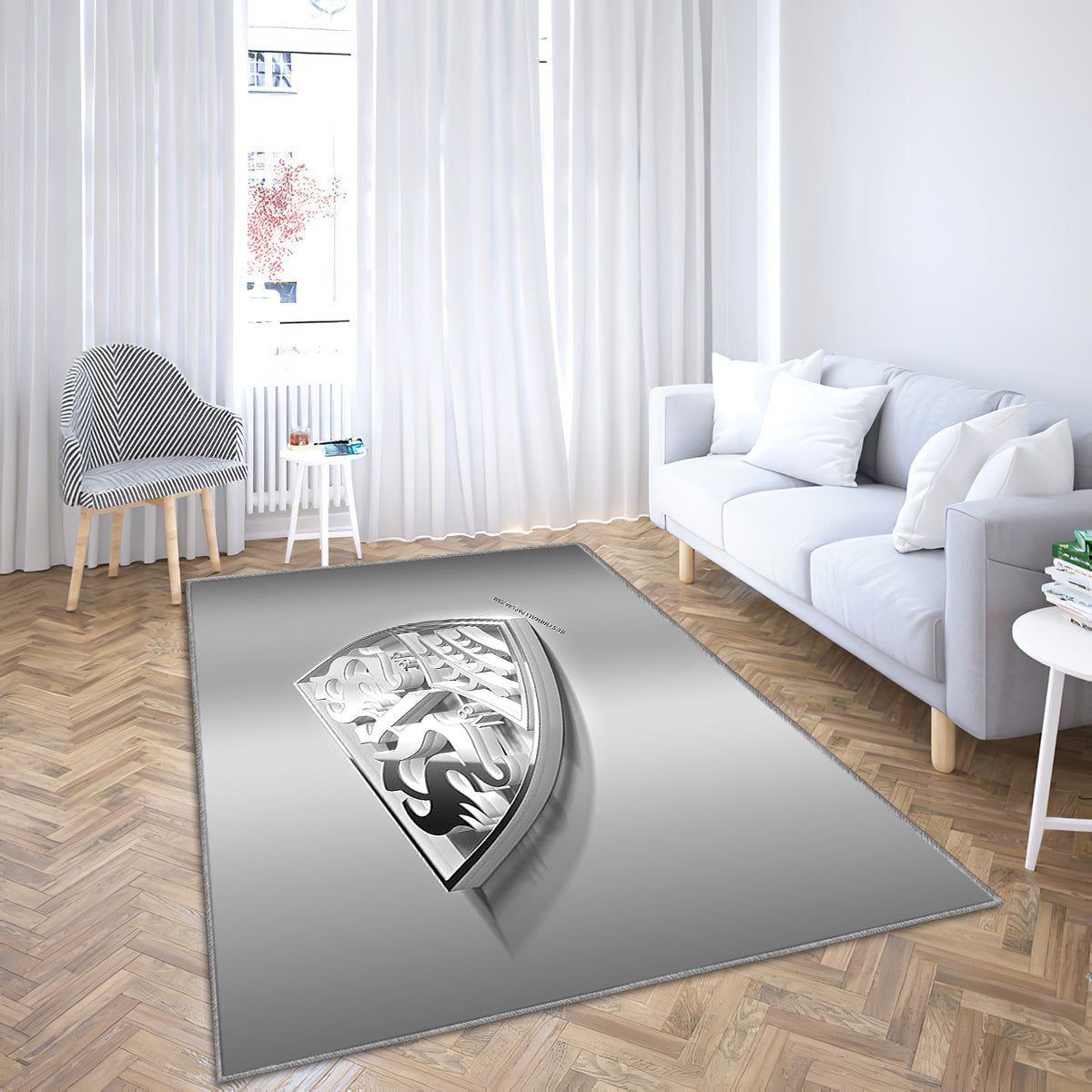 Vfb Stuttgart Teppich, Teppiche - 3D-Stahllogo Outdoor Teppich, Teppich Wohnzimmer, Küchenteppich, Kinderzimmer, Modern