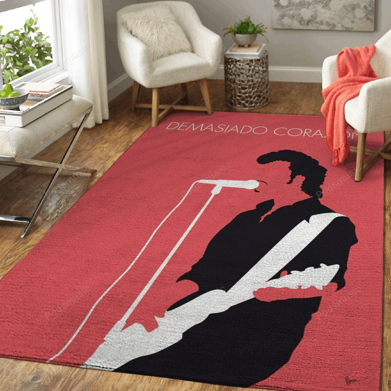 My Mink De Ville Minimal Music Artwork Where Ange Minimal Music Artworks Art Teppich, Teppiche - Outdoor Teppich, Teppich Wohnzimmer, Küchenteppich, Kinderzimmer, Modern
