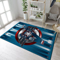 Captain America Marvel Teppich, Teppiche - Outdoor Teppich, Teppich Wohnzimmer, Küchenteppich, Kinderzimmer, Modern