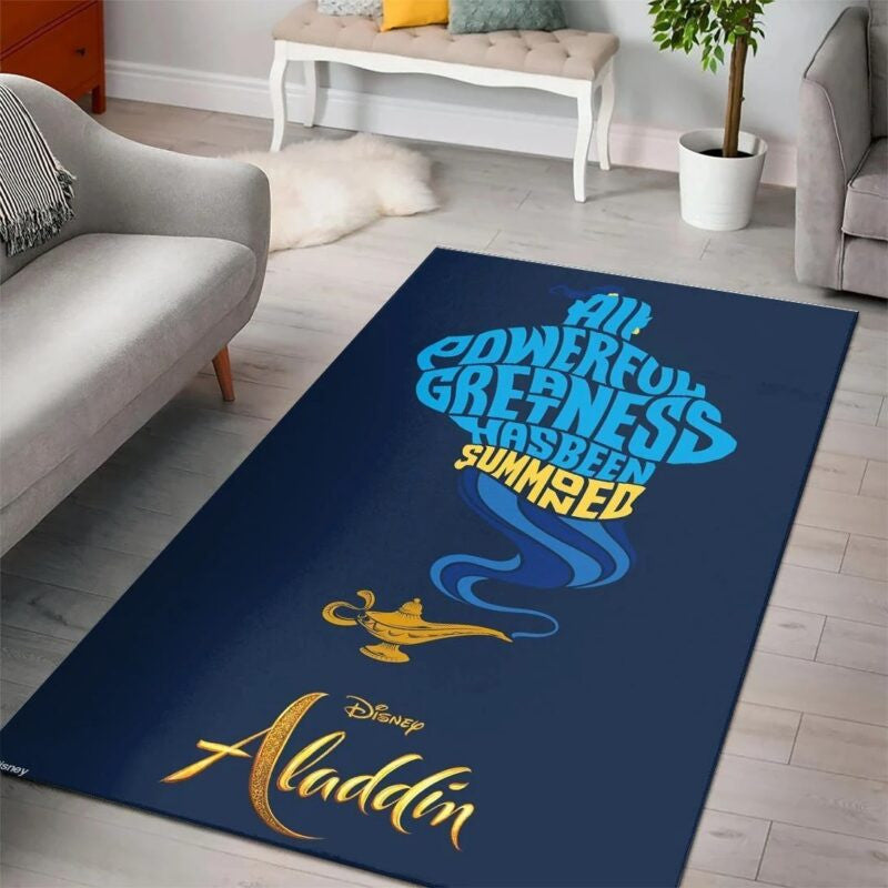 Aladdin Disney Filmee Teppich, Teppiche - Outdoor Teppich, Teppich Wohnzimmer, Küchenteppich, Kinderzimmer, Modern