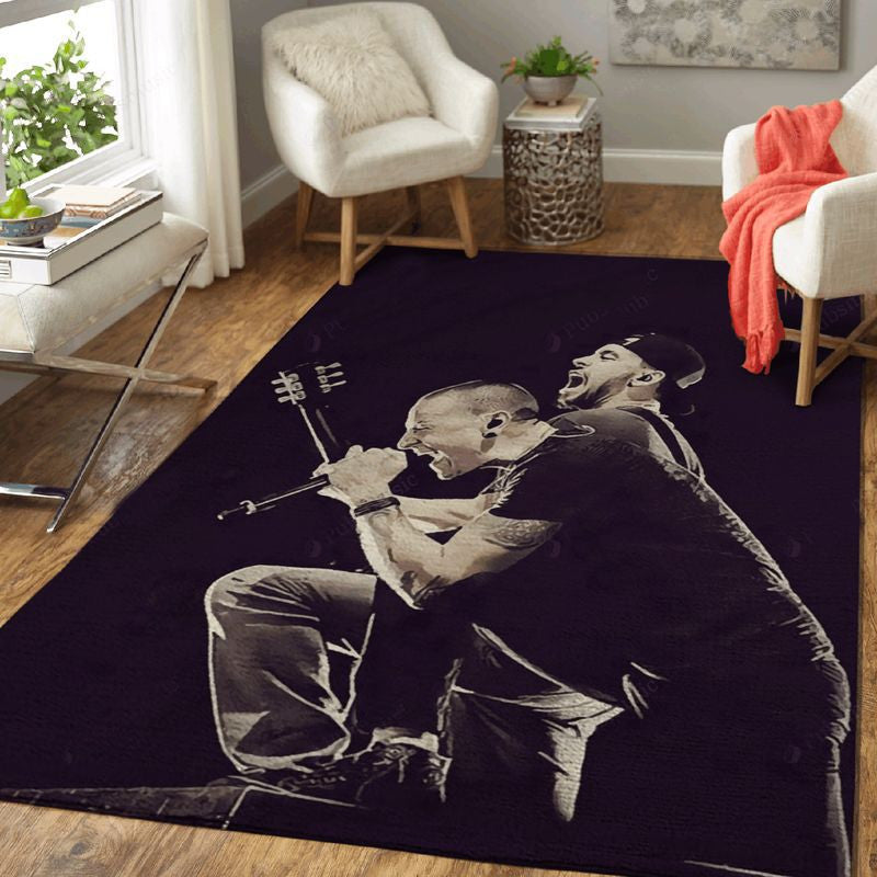 Linkin Park 122 Music Art Teppich, Teppiche - Outdoor Teppich, Teppich Wohnzimmer, Küchenteppich, Kinderzimmer, Modern