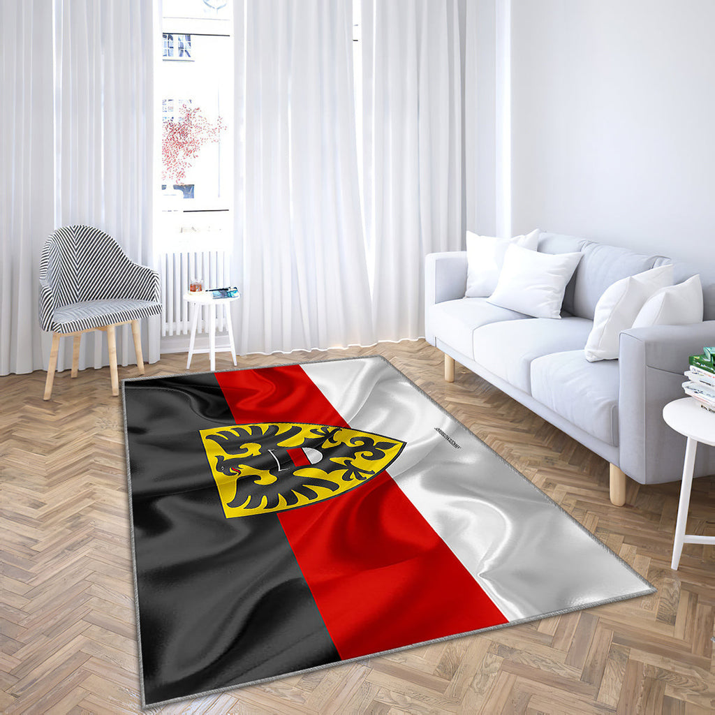 Reutlingen Flag Silk Texture Teppich, Teppiche - Seidenfahne Outdoor Teppich, Teppich Wohnzimmer, Küchenteppich, Kinderzimmer, Modern