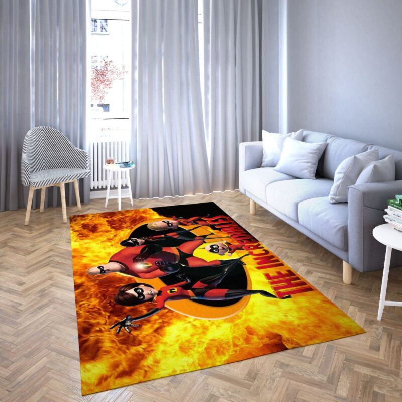 Incredibles 2 Karikatur Lieblings 16 Teppich, Teppiche - Outdoor Teppich, Teppich Wohnzimmer, Küchenteppich, Kinderzimmer, Modern