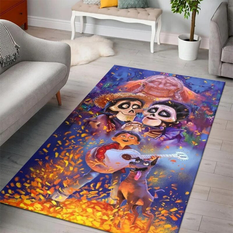 Coco Tag Der Toten Disney Filme E Teppich, Teppiche - Outdoor Teppich, Teppich Wohnzimmer, Küchenteppich, Kinderzimmer, Modern