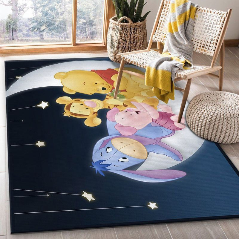 Pooh And Friends Winnie The Pooh Teppich, Teppiche - Outdoor Teppich, Teppich Wohnzimmer, Küchenteppich, Kinderzimmer, Modern