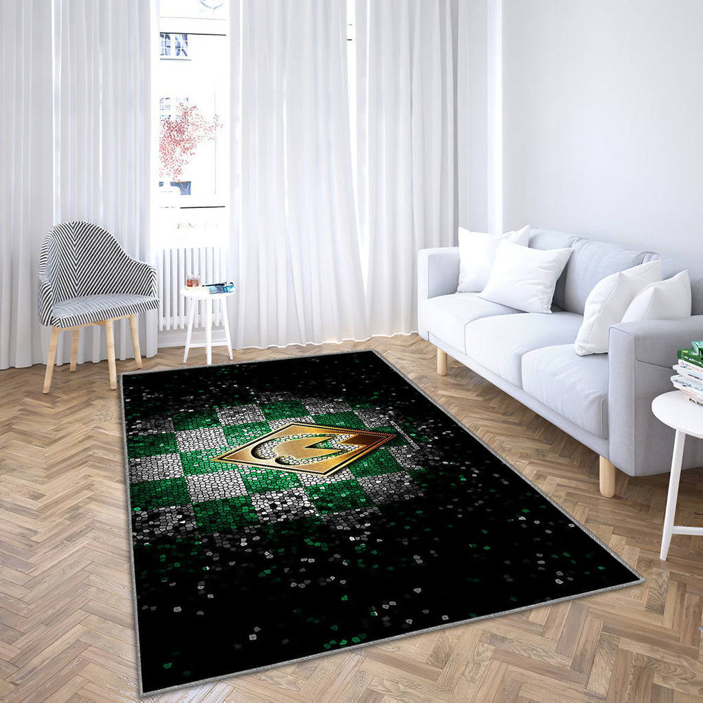 Werder Bremen Fc Teppich, Teppiche - Glitzer-Logo Outdoor Teppich, Teppich Wohnzimmer, Küchenteppich, Kinderzimmer, Modern