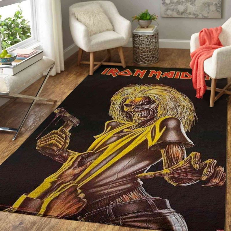 Iron Maiden 24 Teppich, Teppiche - Outdoor Teppich, Teppich Wohnzimmer, Küchenteppich, Kinderzimmer, Modern