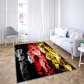 Germany Flag Teppich, Teppiche - Grunge-Ziegel-Textur Outdoor Teppich, Teppich Wohnzimmer, Küchenteppich, Kinderzimmer, Modern