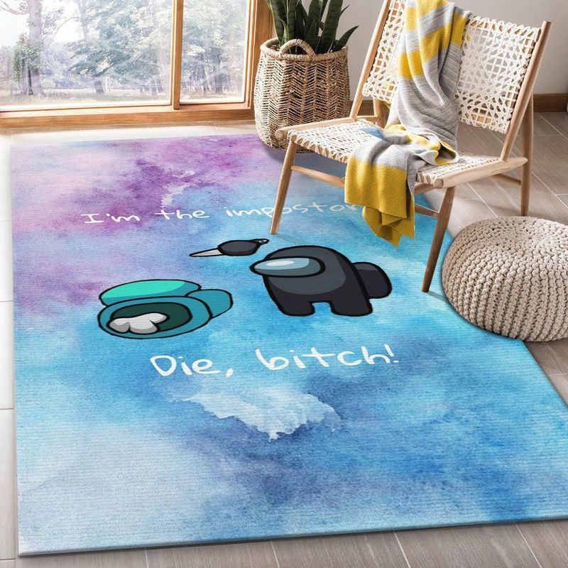 Among Us Gaming 14 Teppich, Teppiche - Outdoor Teppich, Teppich Wohnzimmer, Küchenteppich, Kinderzimmer, Modern