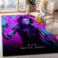 Alita Battle Angel 2019 Teppich, Teppiche - Outdoor Teppich, Teppich Wohnzimmer, Küchenteppich, Kinderzimmer, Modern