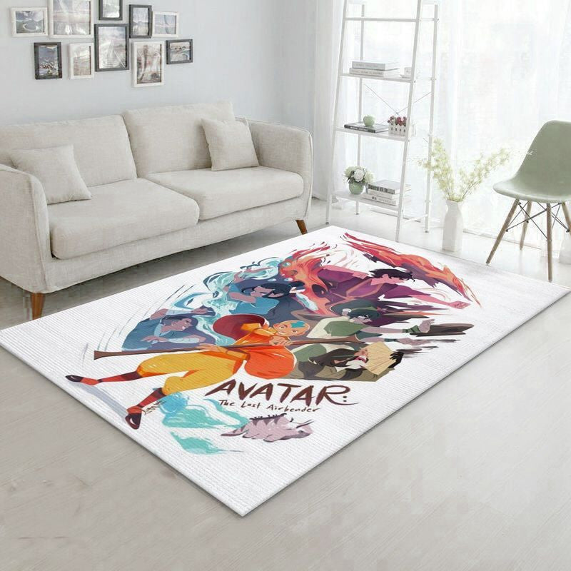 Avatar Aang Teppich, Teppiche - Outdoor Teppich, Teppich Wohnzimmer, Küchenteppich, Kinderzimmer, Modern