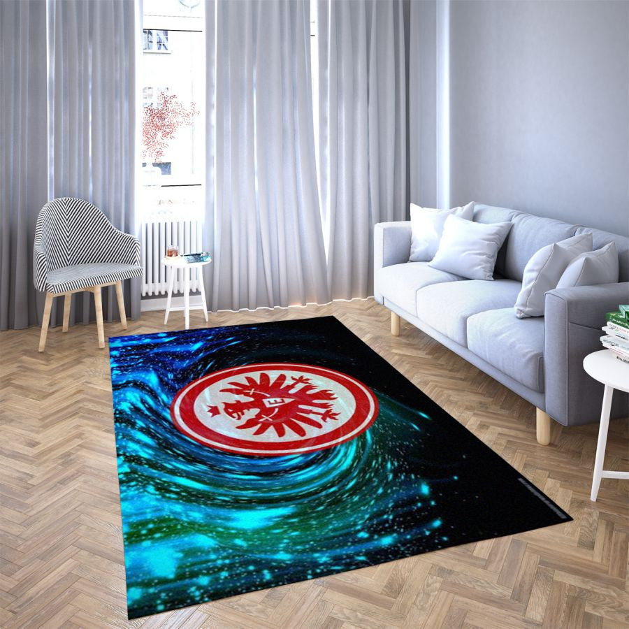 Eintracht Frankfurt LieblingsFußballverein 1 Teppich, Teppiche - Outdoor Teppich, Teppich Wohnzimmer, Küchenteppich, Kinderzimmer, Modern