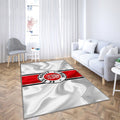 St Pauli Fc White Silk Flag Teppich, Teppiche - Deutscher Fußballverein Outdoor Teppich, Teppich Wohnzimmer, Küchenteppich, Kinderzimmer, Modern