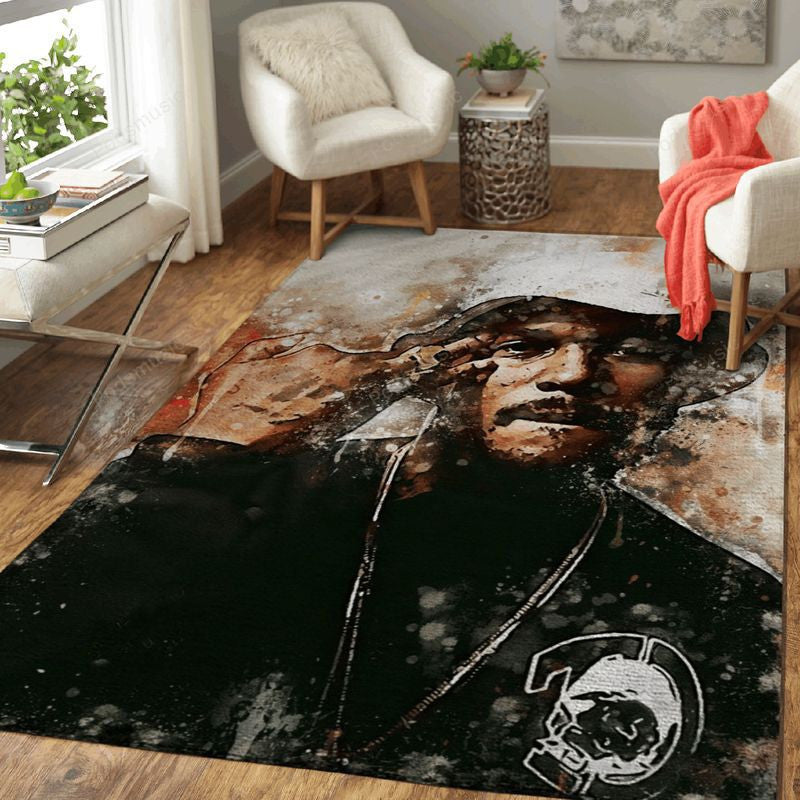 Kendrick Lamar Duckworth Rapper Music World Art Teppich, Teppiche - Outdoor Teppich, Teppich Wohnzimmer, Küchenteppich, Kinderzimmer, Modern