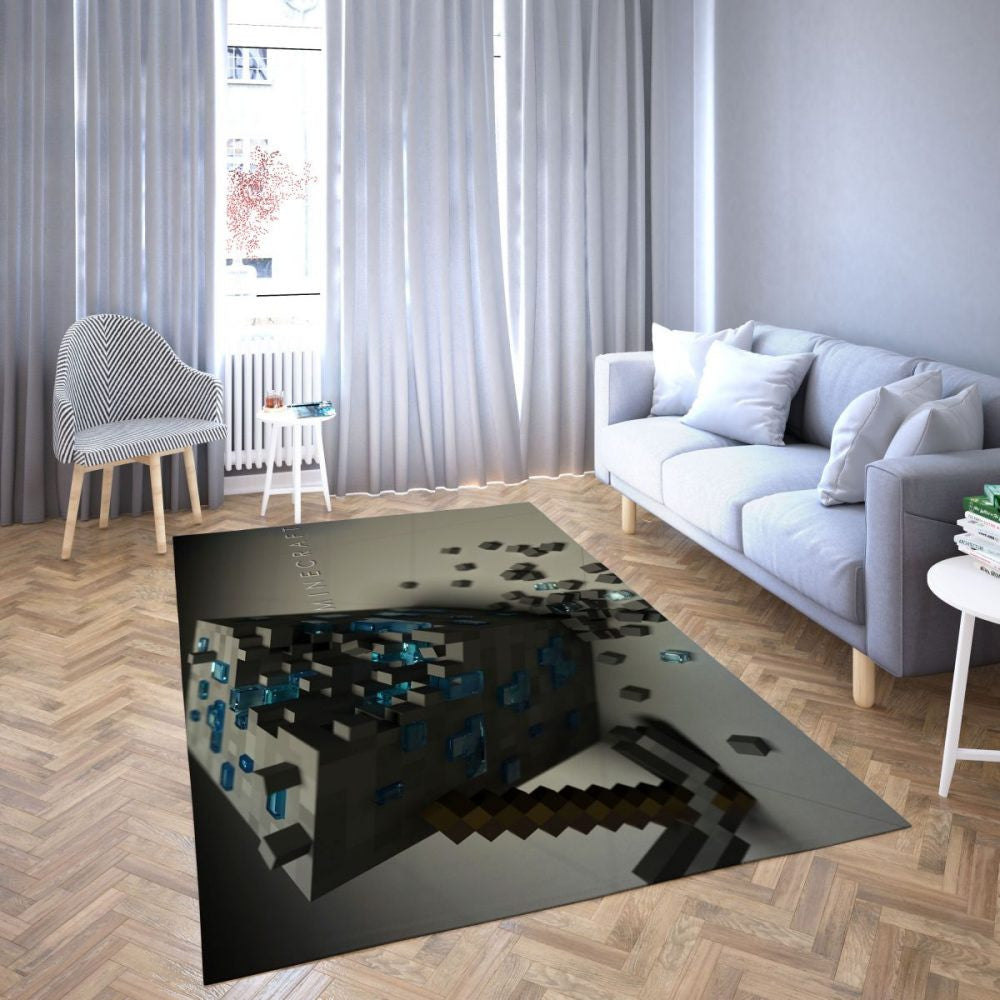 Minecraft Beste Bilder 24 Teppich, Teppiche - Outdoor Teppich, Teppich Wohnzimmer, Küchenteppich, Kinderzimmer, Modern