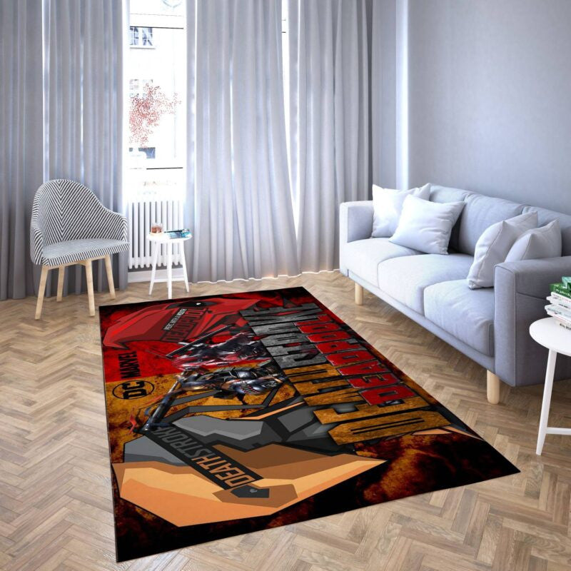 Deadpool Marvel Avengers 1 Teppich, Teppiche - Outdoor Teppich, Teppich Wohnzimmer, Küchenteppich, Kinderzimmer, Modern