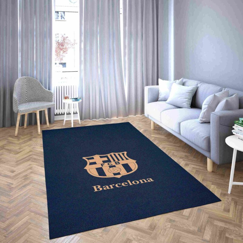Barcelona Club Teppich, Teppiche - Outdoor Teppich, Teppich Wohnzimmer, Küchenteppich, Kinderzimmer, Modern