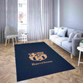 Barcelona Club Teppich, Teppiche - Outdoor Teppich, Teppich Wohnzimmer, Küchenteppich, Kinderzimmer, Modern