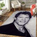 Jon Bon Jovi Bon Jovi American Rock Band Members Pop Art V Teppich, Teppiche - Outdoor Teppich, Teppich Wohnzimmer, Küchenteppich, Kinderzimmer, Modern