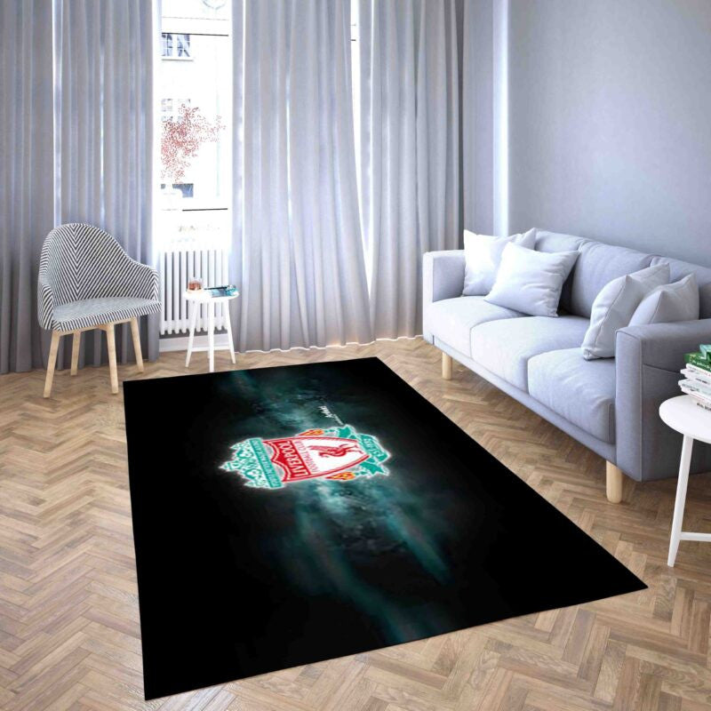 Fc Liverpool Logo Premier League Fußballverein 9 Teppich, Teppiche - Outdoor Teppich, Teppich Wohnzimmer, Küchenteppich, Kinderzimmer, Modern
