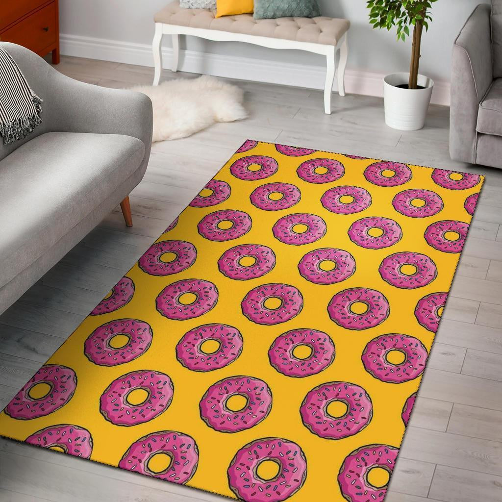 Homer Simpson Donut Teppich, Teppiche - Outdoor Teppich, Teppich Wohnzimmer, Küchenteppich, Kinderzimmer, Modern