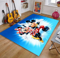 Disney Mickey Minnie Mouse 8 Teppich, Teppiche - Outdoor Teppich, Teppich Wohnzimmer, Küchenteppich, Kinderzimmer, Modern