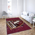 Torino Fc Italian Football Club Teppich, Teppiche - Kreatives Kunstlogo Outdoor Teppich, Teppich Wohnzimmer, Küchenteppich, Kinderzimmer, Modern