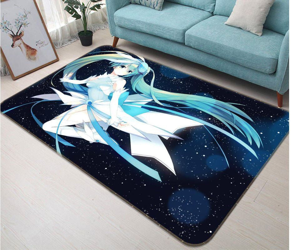 Hatsune Miku Anime 9 Teppich, Teppiche - Outdoor Teppich, Teppich Wohnzimmer, Küchenteppich, Kinderzimmer, Modern