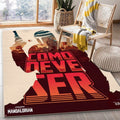 Mandalorian Baby Yoda Star Wars 92 Teppich, Teppiche - Outdoor Teppich, Teppich Wohnzimmer, Küchenteppich, Kinderzimmer, Modern